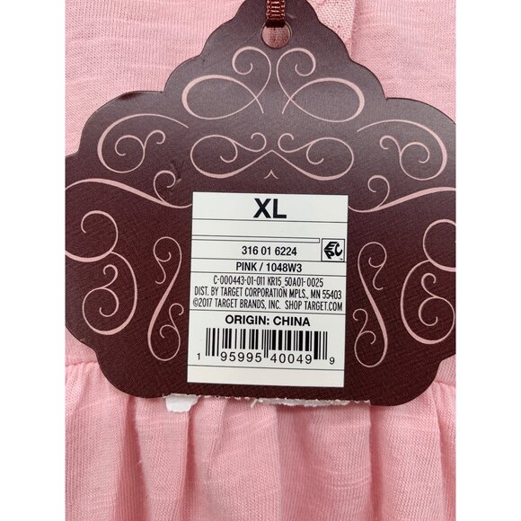 Knox Rose Womans XL Blouse PInk Cap Sleeve - Picture 4 of 8